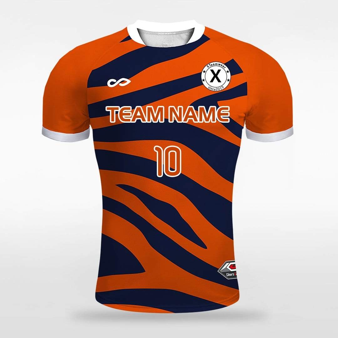 Jungle - Customized Men's Sublimated  Soccer Jersey