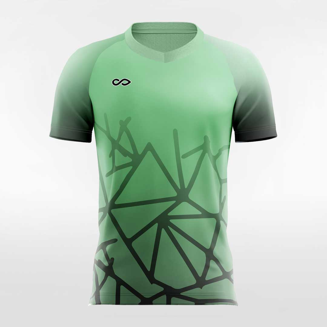 Cosmic Rays - Customized Men's Sublimated Soccer Jersey