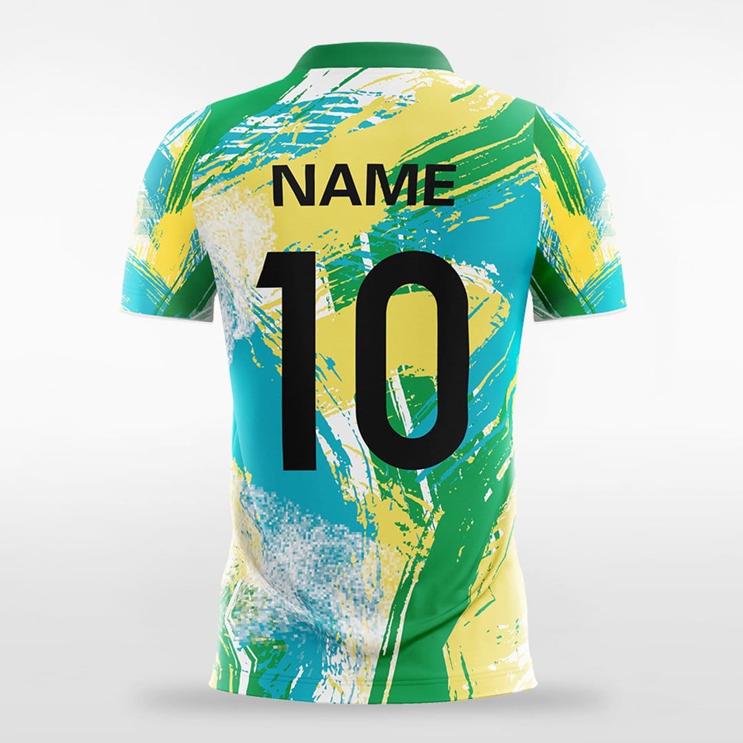 Pop Camouflage Ⅴ - Customized Men's Sublimated Soccer Jersey