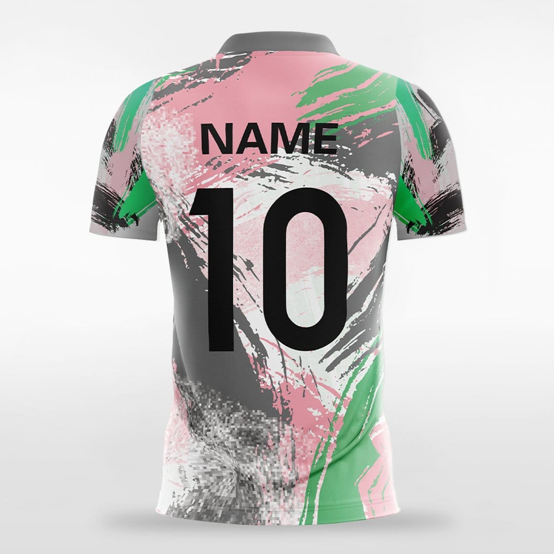 Pop Camouflage Ⅴ - Customized Men's Sublimated Soccer Jersey