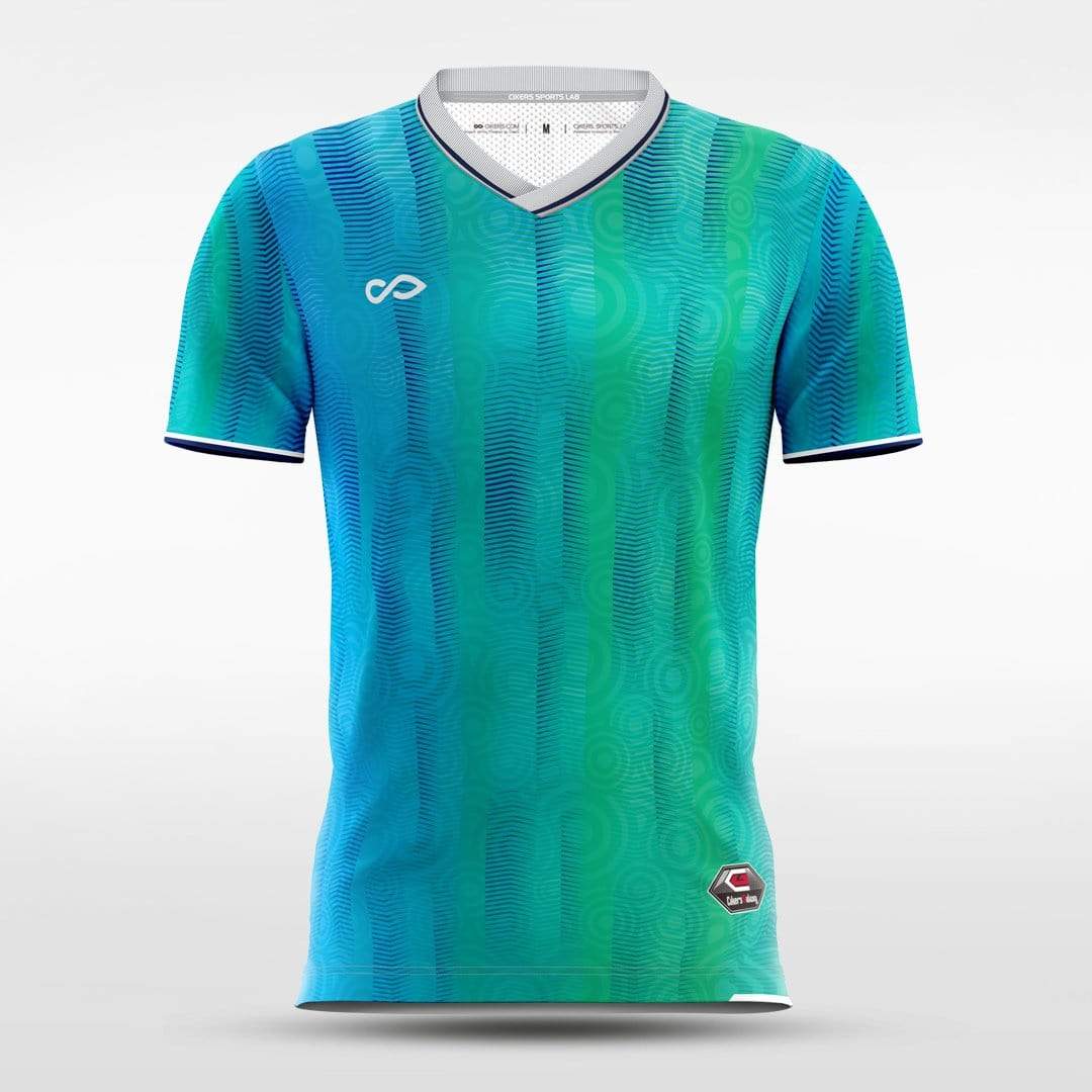 Human Moon Day - Customized Men's Sublimated Soccer Jersey