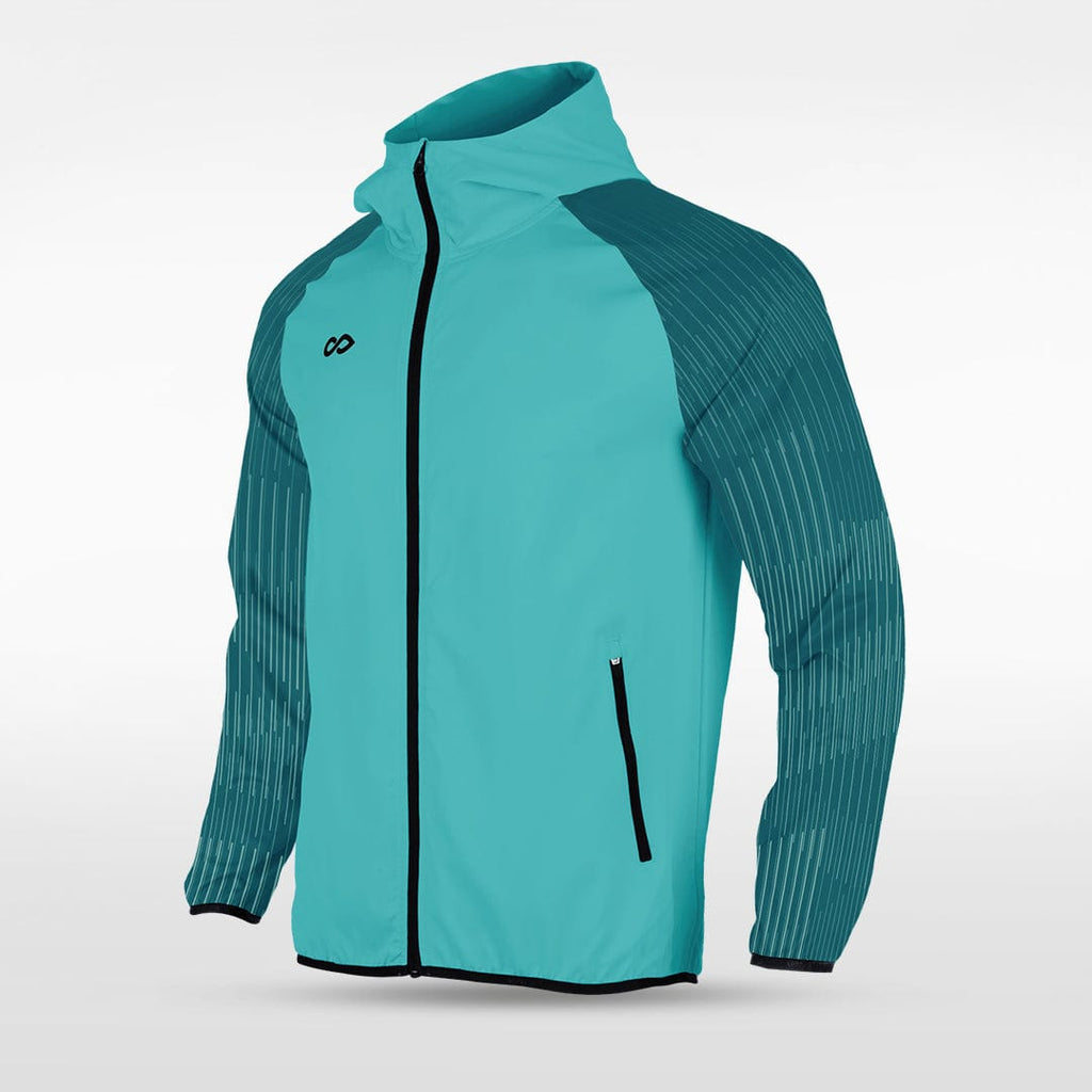 Embrace Orbit - Customized Men's Sublimated Full-Zip Waterproof