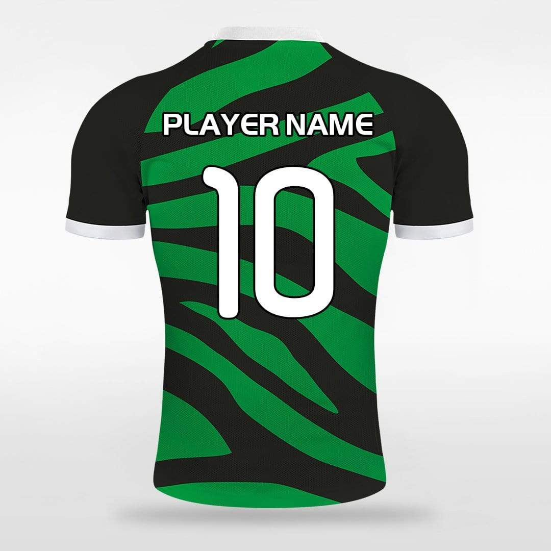 Jungle - Customized Men's Sublimated  Soccer Jersey